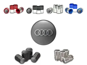 Audi Cappelli valvola Bici Costruzione Dura